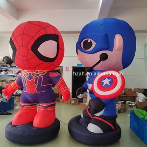 Personnages gonflables géants de <span class=keywords><strong>Captain</strong></span> <span class=keywords><strong>America</strong></span>, <span class=keywords><strong>super</strong></span> héros de dessin animé gonflable Spiderman - Product Image 5