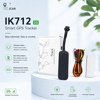 Traceur GPS de voiture IK712, localisateur de véhicule caché, suivi en temps réel, dispositif antivol avec alarme de vibration, géolocalisation, alarme de remorquage