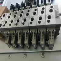 Vanne proportionnelle hydraulique manuelle marine Pvg32-4, vanne pilote proportionnelle, vanne de régulation de débit