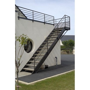 CBMMart Escaliers résidentiels en métal Escaliers en fer forgé Garde-corps pour escaliers d'extérieur en acier <span class=keywords><strong>galvanisé</strong></span> Design <span class=keywords><strong>Prix</strong></span> - Product Image 4