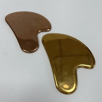 أصلي النحاس Gua Sha ، أداة علاج ، نقطة تحريك ، حجر Guasha للرقبة والجسم