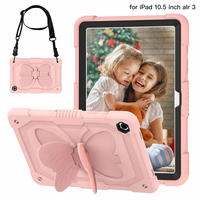 Étui de protection personnalisé en TPU pour tablette iPad Pro 10.5 Air 3ème génération avec emplacement pour stylet, support pliable à trois volets, résistant aux chocs