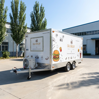 Meilleures ventes Direct usine : Chariot de restauration mobile électrique multifonctionnel en aluminium pour snacks, boissons, glaces, hot-dogs et frites