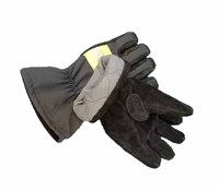 Gants de sauvetage incendie, gants de protection pour pompiers, gants de sécurité anti-incendie, cuir, tissu aramide, imperméables, anti-chaleur EN659