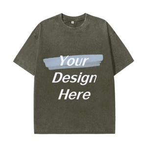 Mens <b>Y2K</b> Oversized Graphic Print Tees 100% Cotton O-Neck T <b>Shirts</b> Soft Breathable Washed Vintage Streetwear Knitted Clothing - Product Image 1
