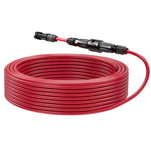 Cable Solar NSPV con Fusible en Línea de 1500V 30A H1Z2Z2-K, Cable de Cobre Estañado de 6mm, XLPE, Trenzado, 100m, IP68 - Product Image 1