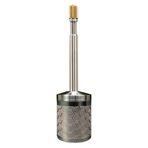 Moulin à café portable V3 avec couvercle inférieur pour un nettoyage facile, en acier inoxydable, micro-pressoir français, pour voyage, maison, camping, 350 ml, minimaliste - Product Image 1