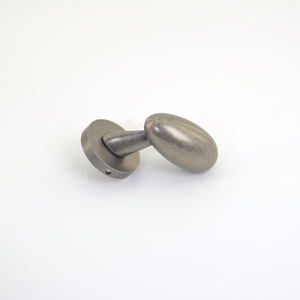 Maniglia per Porta Ovale in Lega di Zinco Stile <span class=keywords><strong>Vintage</strong></span> per Aggiornamento Porte Interne di Cottage in Stile Antico, Hardware Robusto e Senza Tempo - Product Image 3