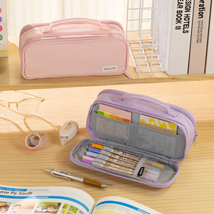 <span class=keywords><strong>Astuccio</strong></span> Personalizzato Angoo in Poliestere per Studenti, Portapenne in Tessuto Personalizzabile per Ragazzi - Product Image 1