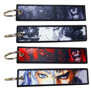 Porte-clés personnalisés brodés et imprimés sur mesure, étiquettes de vol, jet tags anime, vente en gros - Product Image 2