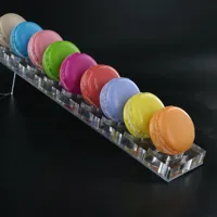 رف عرض الحلويات, رف عرض الحلويات مصنوع من الأكريليك الماكرون ، يستخدم كديكور لديكور الكعك والحلوى ، يمكن استخدامه كديكور للنوافذ