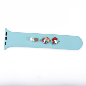 Fabrika toptan Metal saat kayışı Charms için saat kayışı 38/40/42/44mm akıllı saat Charms için IWatch 6 Se kayış - Product Image 5