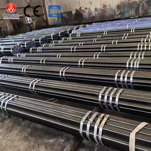 Tubería de Acero al Carbono, Tubería Sin Costura de Acero Dulce con Acabado en Caliente, ASTM A106 Gr.B/ASTM A53 Gr.B/5L Gr.B, Diámetro Exterior de 13.7mm-609.6mm, Tubería Negra - Product Image 1