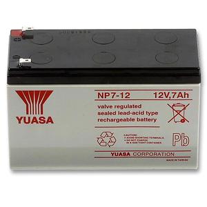 Batería Yuasa NP7-12 12V 7Ah VRLA para uso industrial en UPS - Product Image 4