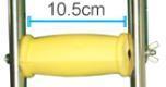 Accessoires médicaux aide à la marche pour personnes âgées, béquilles coudées en aluminium en acier inoxydable - Product Image 5