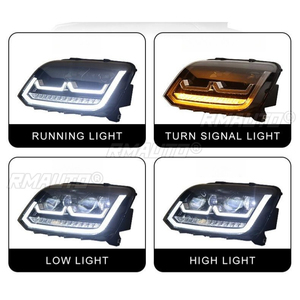 Feux avant LED StarNav gauche et droit, feux de jour LED, ensemble de phares avant, feux de croisement, feux de coin pour Volkswagen Amarok - Product Image 5