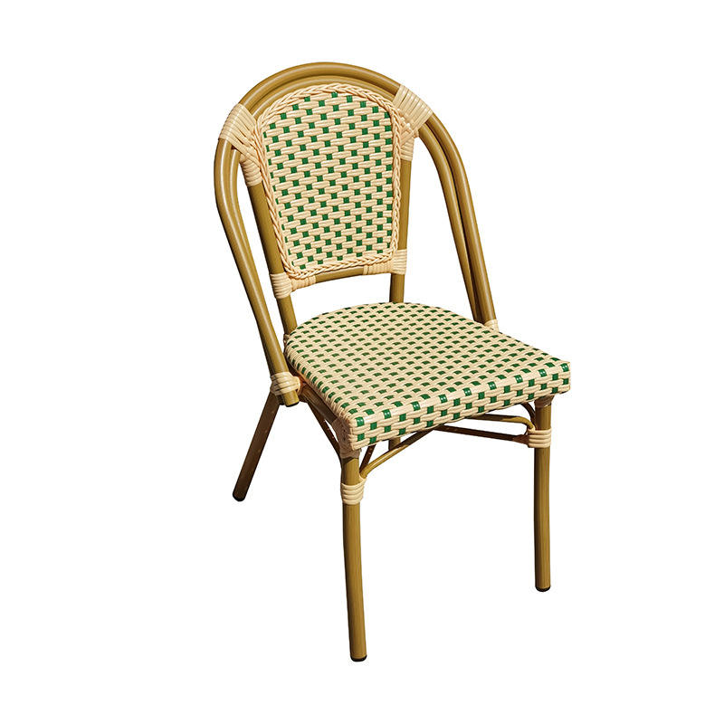 เก้าอี้ A รุ่น 5 (โครงอลูมิเนียมหนาพิเศษ, หวาย PE คุณภาพสูง)