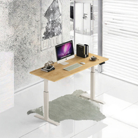 Bureau Électrique Réglable en Hauteur, Poste de Travail Debout, Bureau Informatique, Bureau d'Écriture Domestique, Bureau de Bureau Intelligent à Apprentissage Automatique