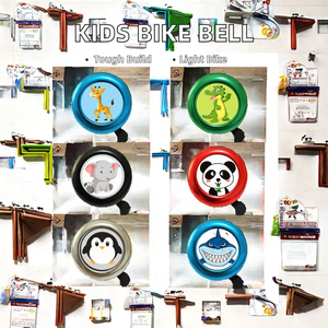 <span class=keywords><strong>Klaxon</strong></span> de Scooter multicolore en alliage d'aluminium de cloche de vélo pour enfants accessoires pour garçons et filles pour vélos - Product Image 2