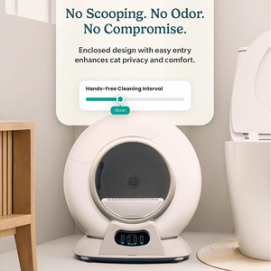 Caja de Arena Inteligente Moderna de Gran Capacidad con Autolimpieza, Control por Aplicación, Inodoro <span class=keywords><strong>Seguro</strong></span> para Mascotas con Bolsas de Arena para Varios Gatos - Product Image 2