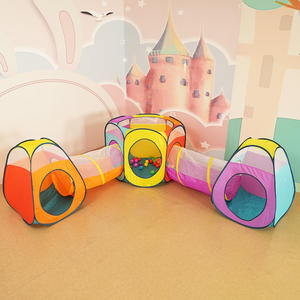 5in1 <span class=keywords><strong>Tente</strong></span> Ensemble Aire De Jeux Extérieure Ball Pit Big Popup House Intérieur Extérieur <span class=keywords><strong>Tente</strong></span> Tunnel <span class=keywords><strong>Pas</strong></span> <span class=keywords><strong>Cher</strong></span> Enfants <span class=keywords><strong>Tente</strong></span> - Product Image 3