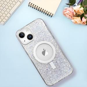 Tùy Chỉnh Long Lanh Màu Sắc Lấp Lánh Trường Hợp Điện Thoại Trang Trí Trường Hợp Cô Gái Trường Hợp Điện Thoại Cho Iphone - Product Image 3