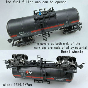 รถไฟของเล่นตัวถังโลหะ ชุดรถไฟของเล่นแบบกำหนดเอง รถไฟของเล่นไฟฟ้าพร้อมควัน รถไฟของเล่นไฟฟ้าสำหรับเด็ก รถไฟของเล่นขนาดเล็ก - Product Image 4