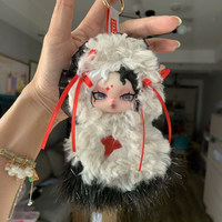 Serie de Tarjetas Coleccionables: Figura de Peluche Sorpresa, Muñeco de Peluche de Moda, Bolsa de Regalo, Colgante, Adorno de Escritorio, Venta al por Mayor