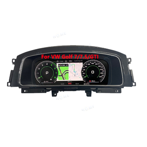 Combiné d'Instruments Virtuel Tableau de Bord Numérique Écran LCD pour Volkswagen VW <span class=keywords><strong>Golf</strong></span> 7 R Golf7 MK7 <span class=keywords><strong>GTi</strong></span> 2012~2020 - Product Image 1