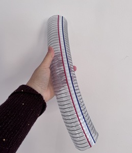 <span class=keywords><strong>Tuyau</strong></span> en spirale <span class=keywords><strong>à</strong></span> ressort flexible en <span class=keywords><strong>PVC</strong></span> <span class=keywords><strong>Tuyau</strong></span> absorbant l'eau transparent - Product Image 2