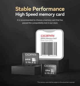 การ์ด TF รุ่นใหม่ DDPAI 64GB / 128GB ของแท้ เหมาะสำหรับกล้องติดรถยนต์ DDPAI และกล้องในรถยนต์ - Product Image 6