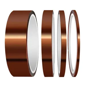 High Temperature Resistant Tape Polyimide Tape 5mm 6mm 8mm 10mm 12mm 14mm 15mm 16mm 18mm 20mm 25mm 30mm 35mm - 30meters