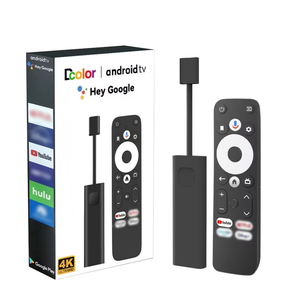 GD1 Android TV Stick Amlogic S905Y4 Android 11 2GB 16GB 4K <span class=keywords><strong>AV1</strong></span> Dual Band WiFi 2x2 MIMO เครื่องเล่นสื่อสตรีมมิ่งขนาดกะทัดรัด - Product Image 1