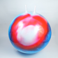 Balle gonflable géante en PVC écologique de 100 cm pour enfants, jouet de saut et de rebond, balle sauteuse marbrée
