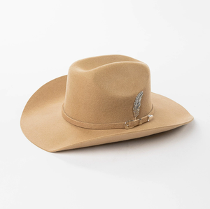 CLN021706 Nuevo <span class=keywords><strong>Sombrero</strong></span> <span class=keywords><strong>de</strong></span> <span class=keywords><strong>vaquero</strong></span> <span class=keywords><strong>de</strong></span> fieltro <span class=keywords><strong>de</strong></span> lana barato Plumas Ganadero Sombreros <span class=keywords><strong>de</strong></span> fieltro <span class=keywords><strong>de</strong></span> lana mexicana <span class=keywords><strong>Sombrero</strong></span> al por mayor <span class=keywords><strong>Vaquero</strong></span> - Product Image 3