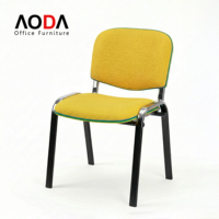 Chaise de formation en tissu empilable, chaises de bureau économiques, chaise de bureau