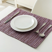 Set de table rectangulaire personnalisable, imprimé par sublimation, imperméable, vintage, de luxe, avec logo personnalisé, taille sur mesure pour restaurant, cuisine, salle à manger