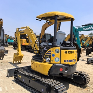 Miniexcavadora Compacta Komatsu PC35MR de Segunda Mano, Tipo Oruga, Equipo de Construcción Hidráulico Original de Japón para Exportación - Product Image 1