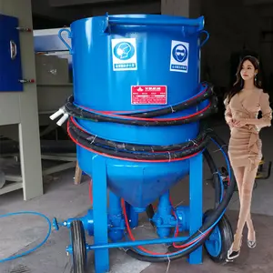 Industriële Zandstraalmachine, Lage Natte Straalmachine Voor Heldere Roest En Vlekken Glazen Kraalstraalmachine
