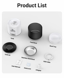 Distributeur automatique de nourriture pour chiens Tuya en gros, gamelles et mangeoires pour animaux de compagnie, télécommande, distributeur automatique Wi-Fi 3L - Product Image 6