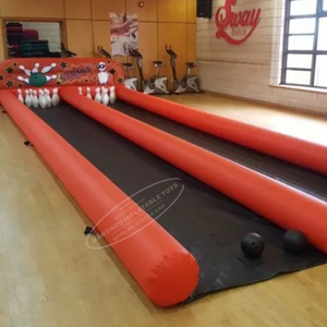 Jeux sportifs amusants portables Équipement <span class=keywords><strong>de</strong></span> carnaval Bowling gonflable humain - Product Image 5