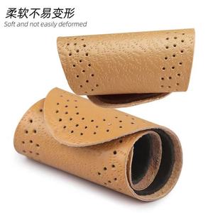 Semelles intérieures en cuir véritable souples et respirantes antidérapantes résistantes à l'<span class=keywords><strong>usure</strong></span> antibactériennes et <span class=keywords><strong>d</strong></span>ésodorisantes pour les pieds de sport - Product Image 4