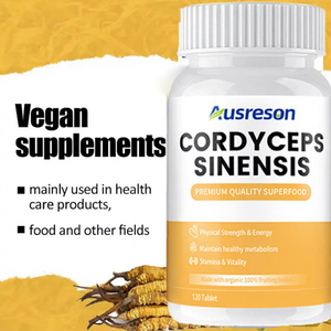 Ausreson OEM saf <span class=keywords><strong>Cordyceps</strong></span> Sinensis özü kapsül sağlık ürün takviyesi 500mg <span class=keywords><strong>Cordyceps</strong></span> mantar kapsülleri - Product Image 4