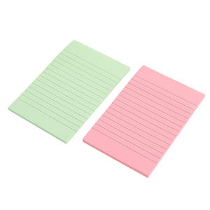 Blocs-notes autocollants fluorescents, autocollants d'index mignons en forme d'extraterrestre, autocollants publicitaires, grille colorée, couleurs et tailles personnalisables, vente en gros - Product Image 4