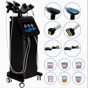 Appareil professionnel de radiofréquence fractionnée à micro-aiguilles EMRF M8 M10 Gold à 4 poignées pour usage clinique, minimisation des pores et réparation des cicatrices - Product Image 5