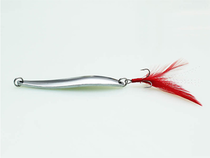 Mồi câu kim loại <span class=keywords><strong>Spinner</strong></span> Spoon 5g-40g, móc ba ngạnh lông vũ, mồi giả câu cá Bass, cá hồi, dụng cụ câu cá Pesca, mồi giả Wobblers Pacas - Product Image 5