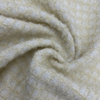 Tissu de pull rayé en tricot grossier, tissu en tricot épais pour vêtements, manteaux, pulls, habillement NCGH235