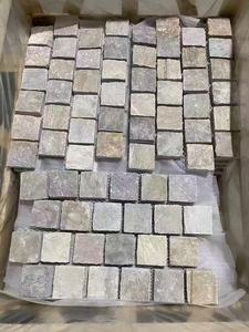 Màu Sắc Hỗn Hợp Ngoài Trời Ngựa Hoof Đá Sỏi Đá Khối Đá Mô Hình Gạch Lát Đá Cho Đường Đi & Lối Đi <span class=keywords><strong>Basalt</strong></span> Sản Phẩm - Product Image 5