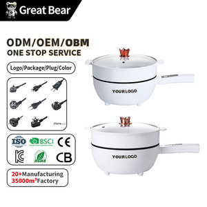 Padella Elettrica Multifunzione Great Bear, Personalizzabile, per Uso Domestico e Dormitorio - Product Image 1