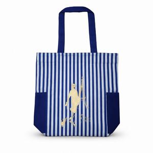 Sac fourre-tout en toile de coton et en jute imprimé sur mesure en gros avec poignées, sac de courses promotionnel écologique réutilisable - Product Image 2